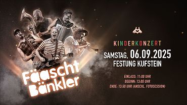 Fäaschtbänkler - Kinderkonzert